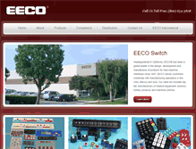 Tablet Screenshot of eecoswitch.com